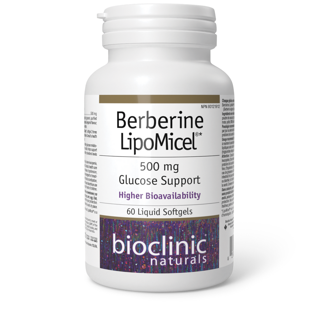 BioClinic-Berberine LipoMicel - 60sgels