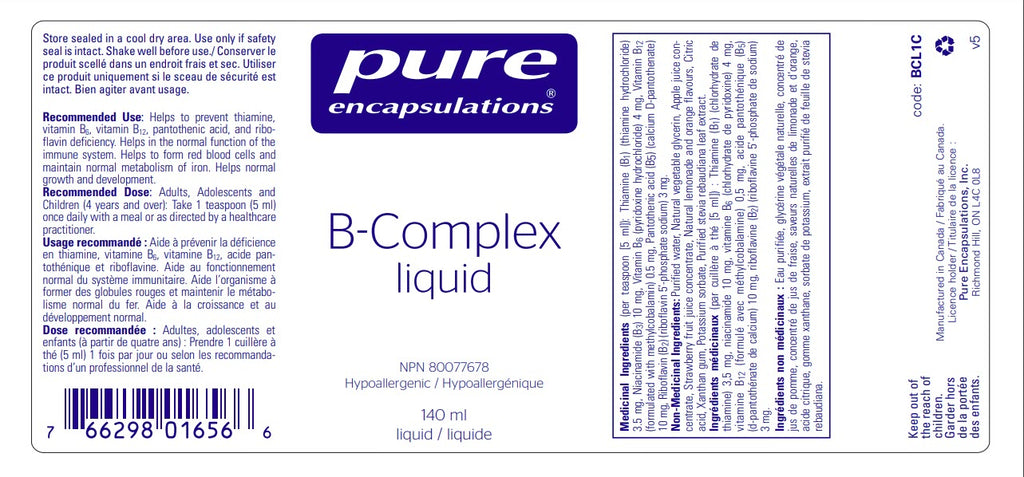 Pure-B-Complex liquid - 116ml