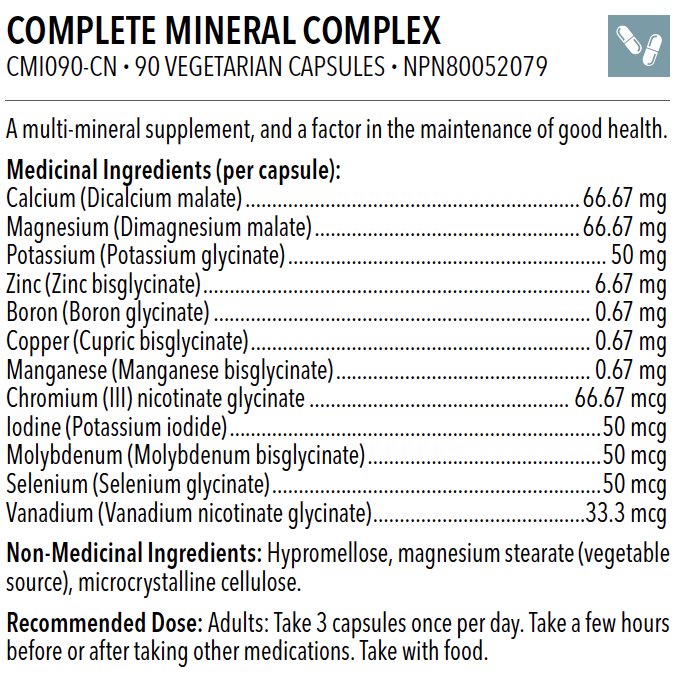 DFH-Complete Mineral Complex - 90caps