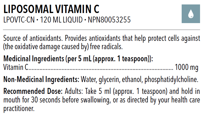 DFH-Liposomal Vitamin C - 120ml