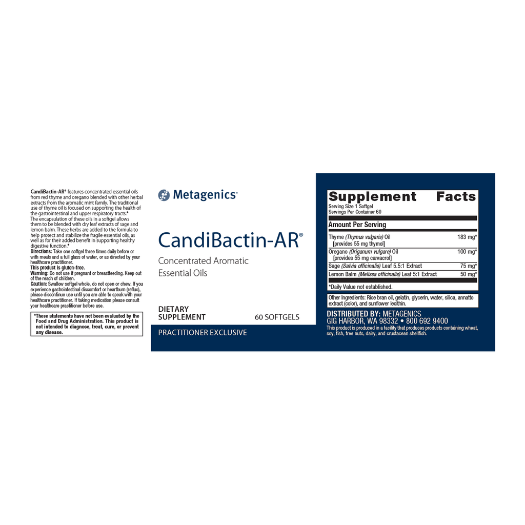 Metagenics-CandiBactinAR - 60sgels
