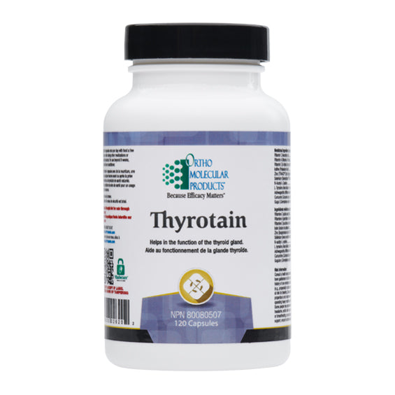 Ortho Molecular-Thyrotain - 120caps